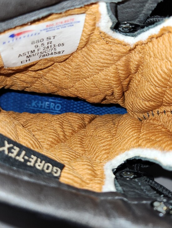 Belleville 880ST ASTM F 2413-05 9.5 R Boots Goretex Thinsulate Steel Toe Combat main image 14